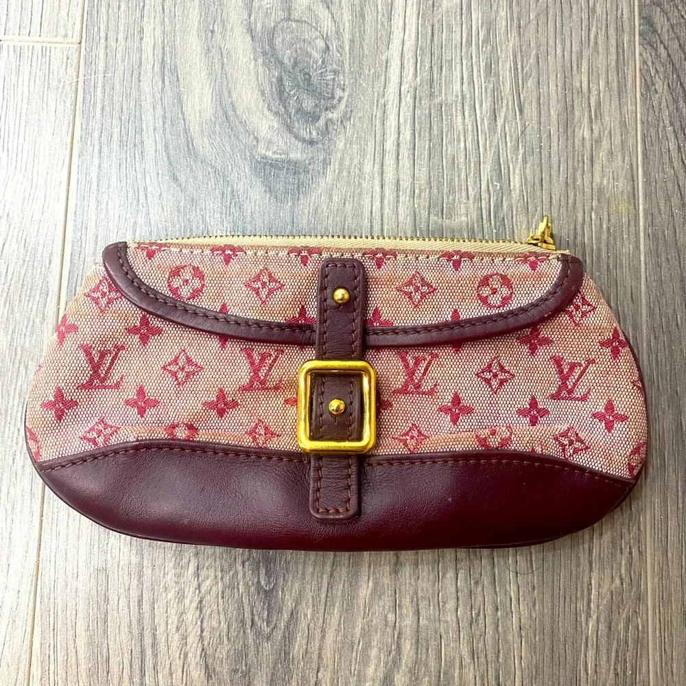 louis vuitton wallet vintage pink